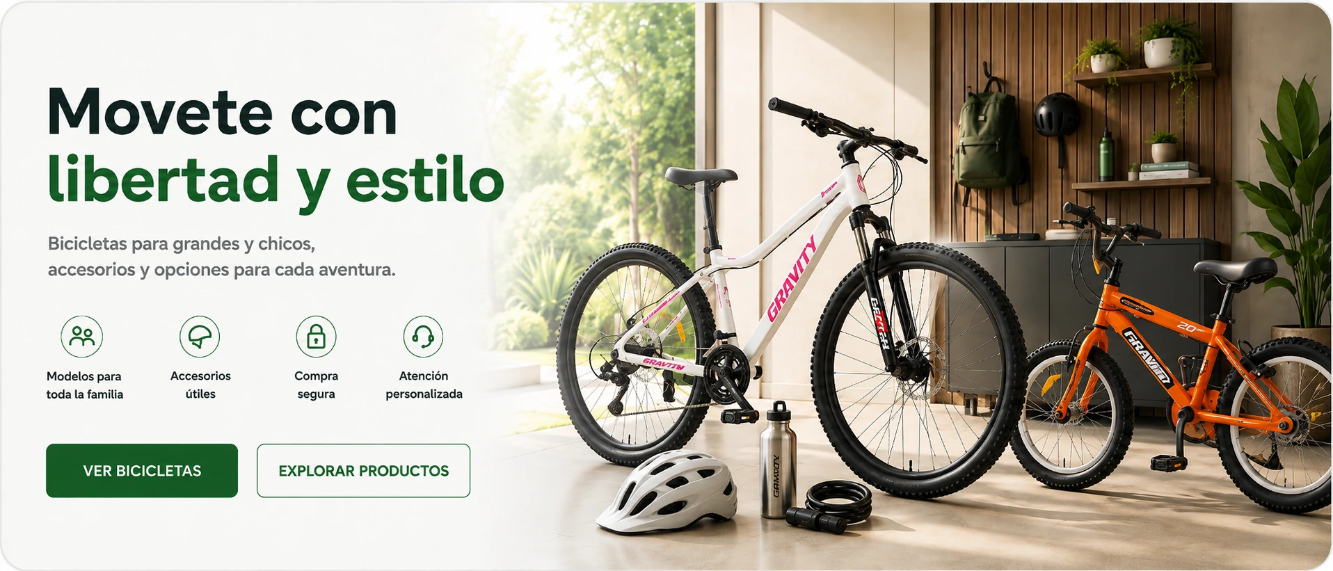 Movete con libertad - bicicletas y movilidad en Hogarazo