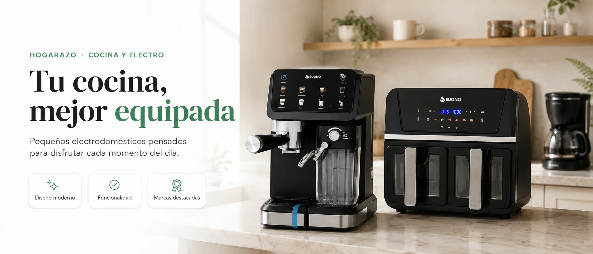 Tu cocina mejor equipada - pequeños electrodomésticos Hogarazo