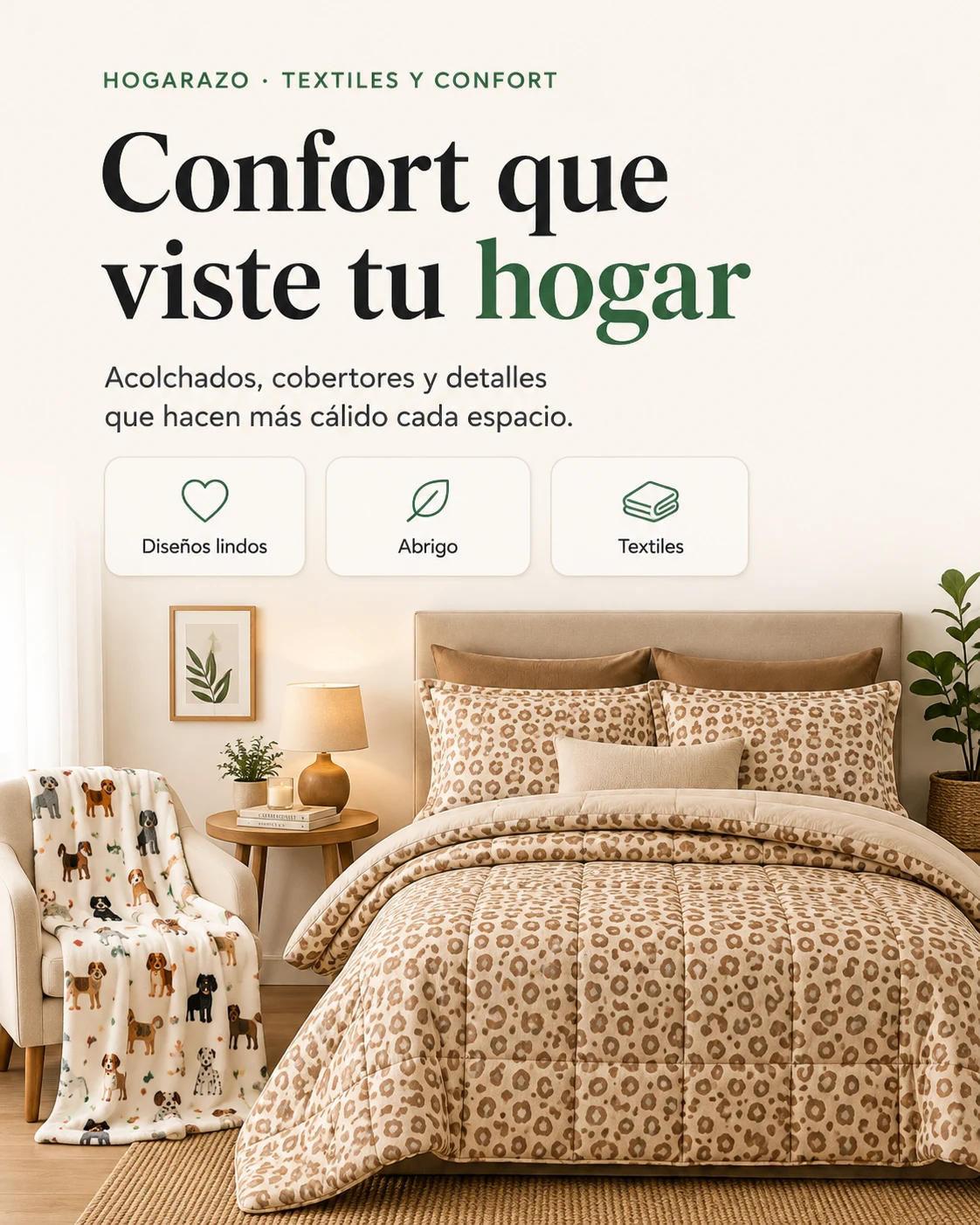 Confort que viste tu hogar - acolchados y textiles Hogarazo