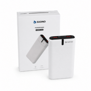 Cargador Portatil 10000Mah P11 SUONO BLANCO