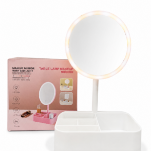 Espejo Porta Maquillaje con Luz SUONO